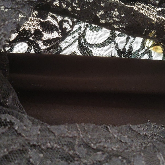 EUC Rabbit Rabbit Rabbit Black Lace Dress Size 10 - Picture 5 of 7